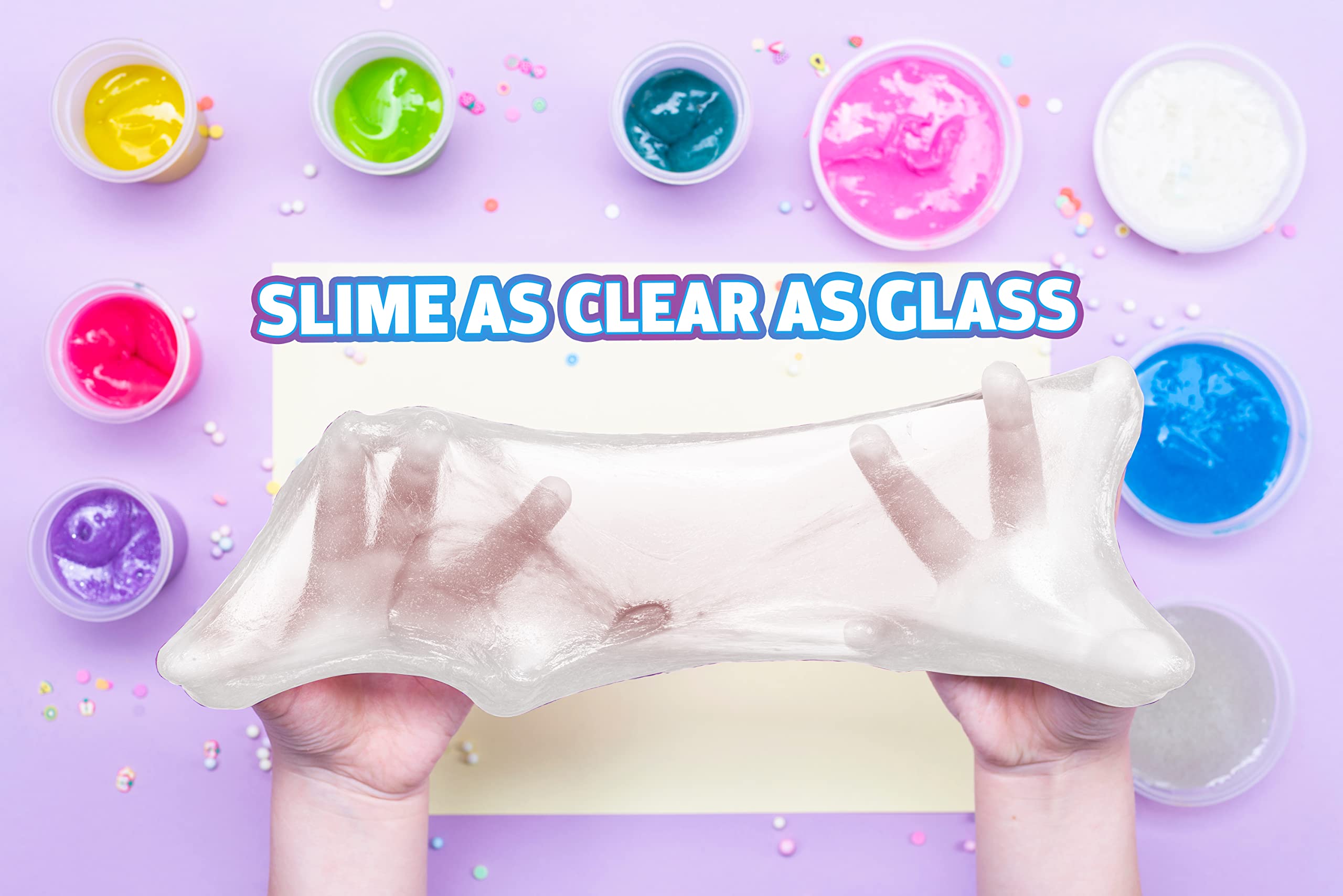 Buy Clear Slime 4 Slime Pack Elmers GUE Clear Elmers Slime 4 oz