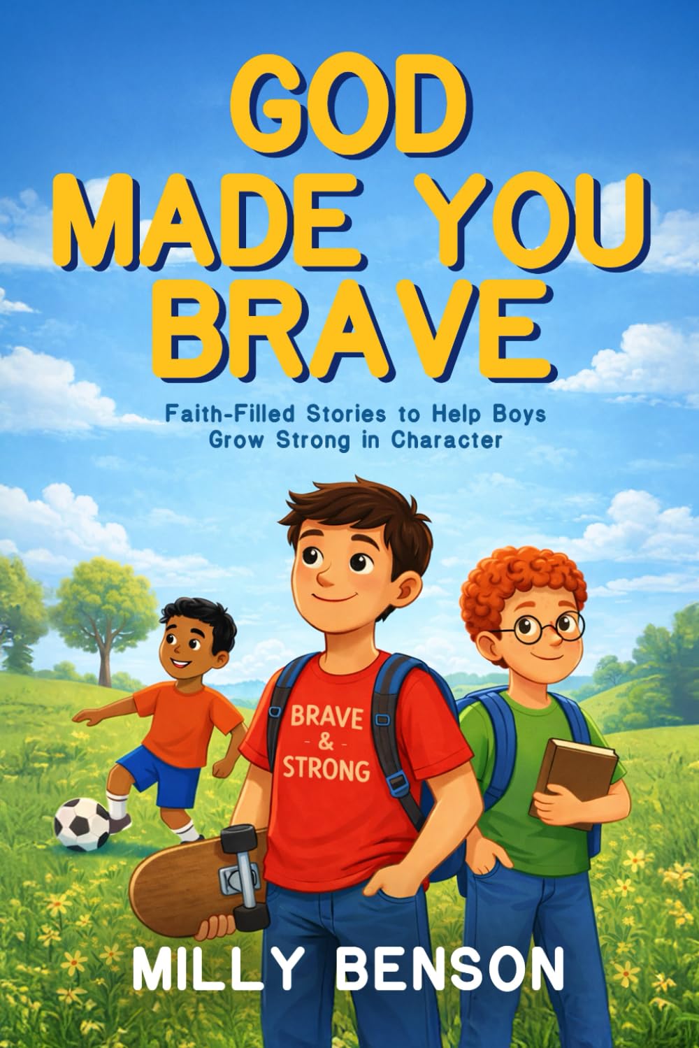 God Made You Brave: Inspiring Christian Stories for Boys Aged 8–12 to Build Confidence, Courage and Character (God Made You Series)
