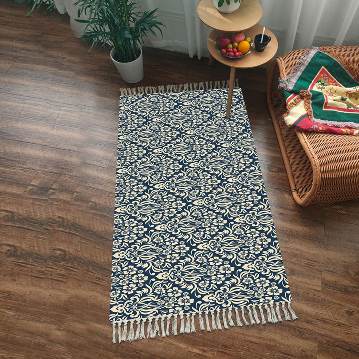 Terafeels Alfombra de pelo corto gris para salón, dormitorio, comedor, pasillo, cocina, lavable, antideslizante, 60 × 120 cm, 66120