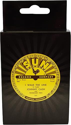 Sun Records - Cartas de juego de Johnny Cash - Productos del Medio Sur