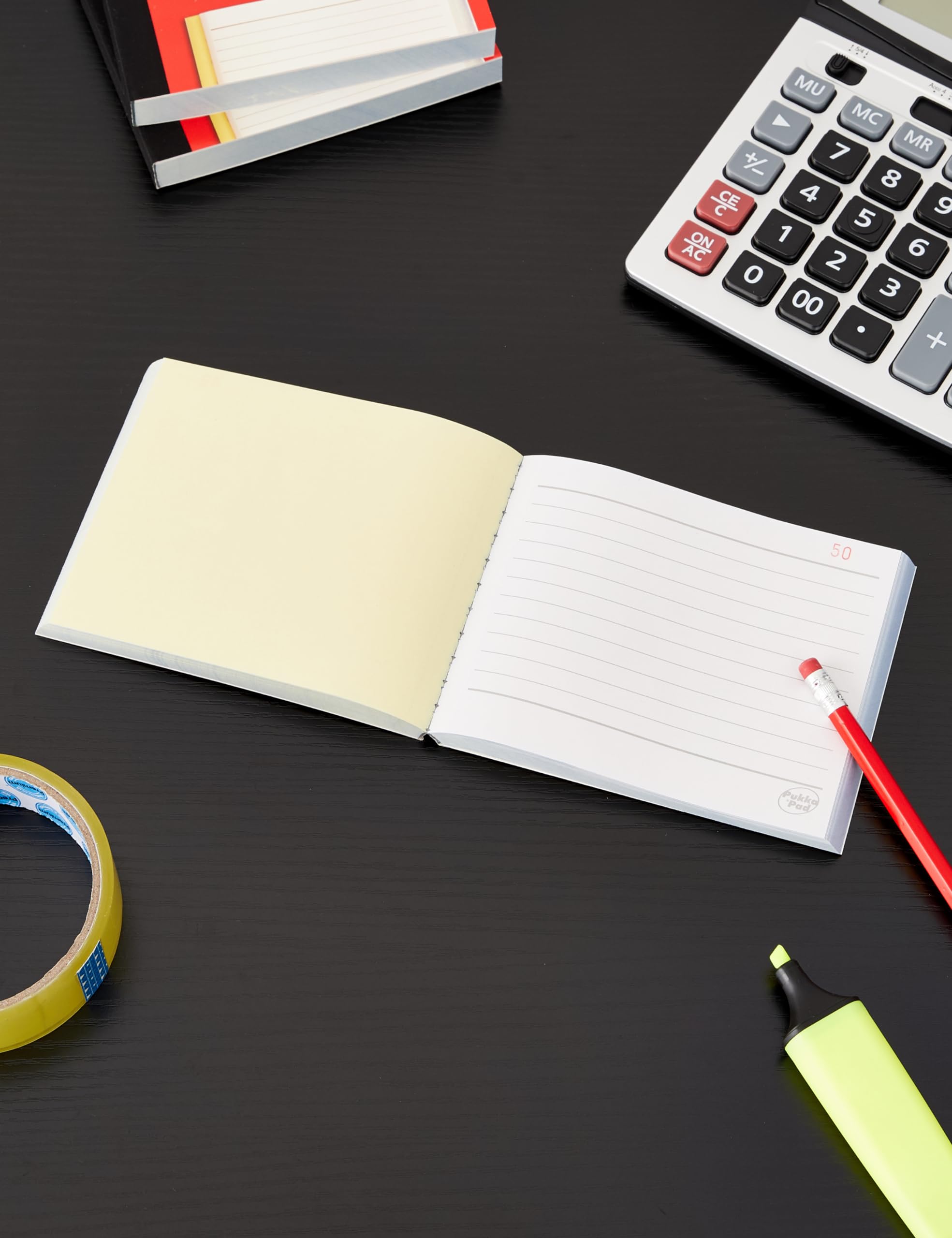 Pukka Pads 6901-FRM Value 216x130mm Plain Ruled Duplicate Book (Pack Of