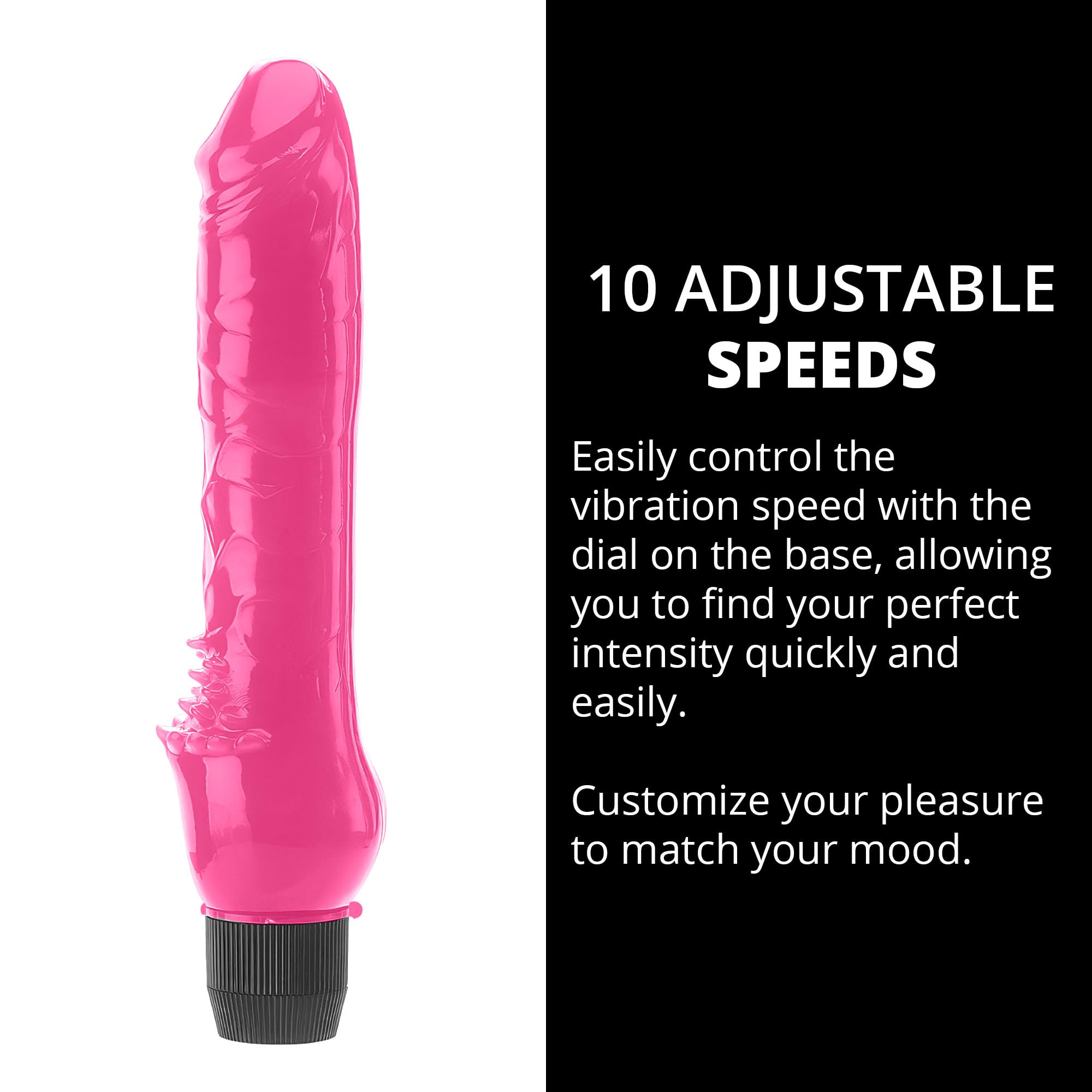 Amazon.com: Adam & Eve Pink Vibrator Dildo, Realistic Dildo, Thrusting Sex  Toy For Women, Waterproof Jelly Texture, Battery Operated, Adjustable  Speeds For Clitoral Anal G Spot Pleasure, Gift Compact And Discreet :