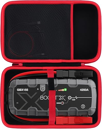 Estuche de almacenamiento compatible con Boost X GBX155  Boost Pro GB150 UltraSafe Jump Starter portátil batería de litio Booster Pack