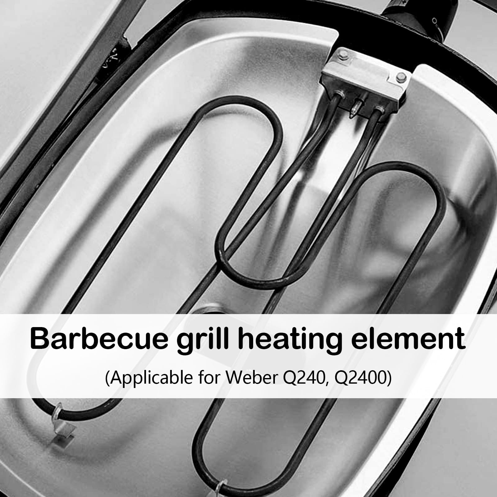 Elemento Calefactor para Weber Q240 Q2400 66816 Parrilla EléCtrica Repuesto para Weber Q240 Q2400 Parrilla Exterior Compatible con Elementos Calefactores De 230v 2200w