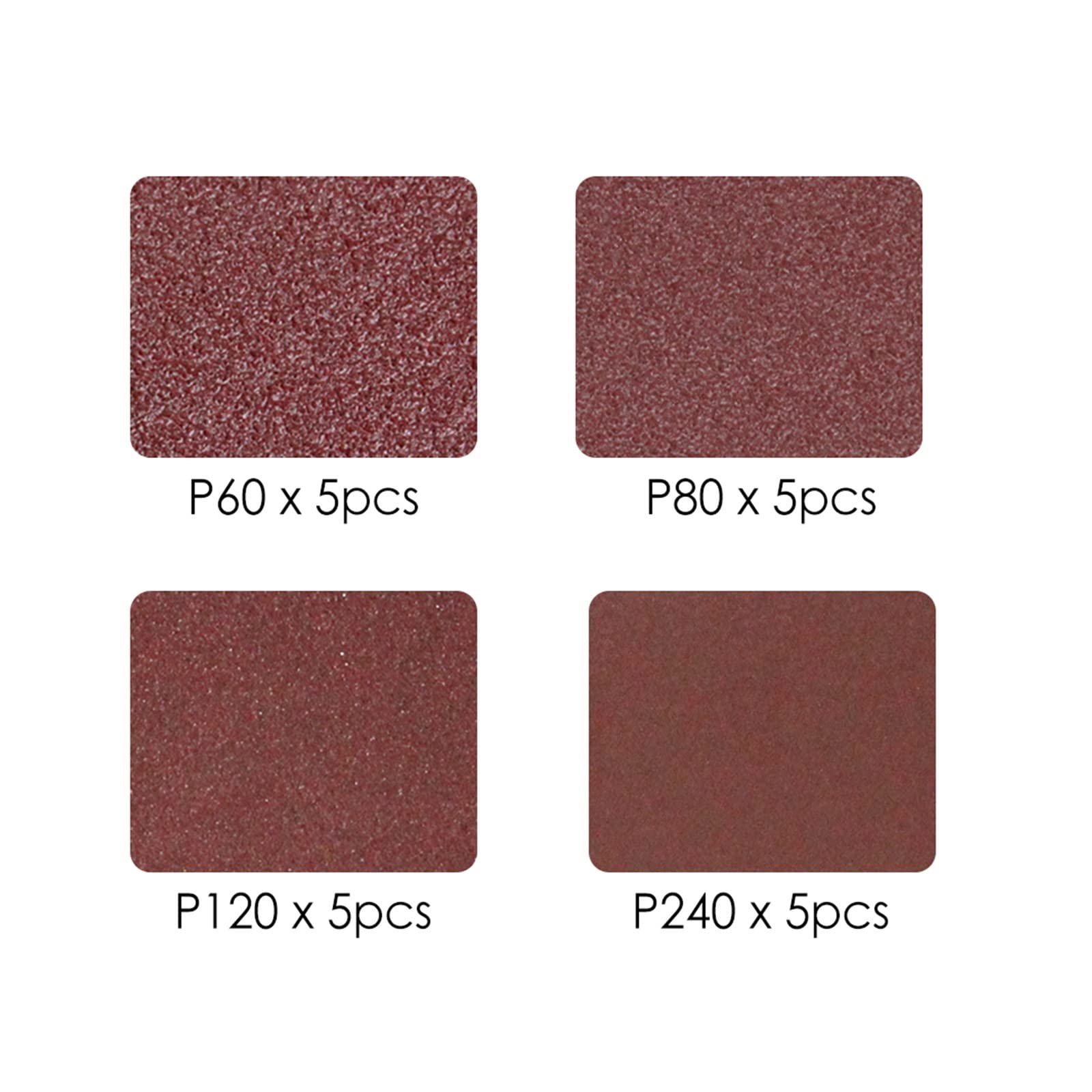 Pas szlifierski 20 sztuk taśma szlifierska różne opakowania 75x457mm 3x18 Cal tlenek glinu do szlifierki taśmowej grys 60 80 120 240 narzędzia obróbki drewna