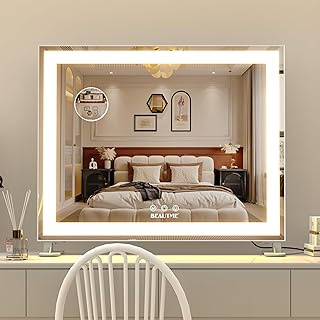 BEAUTME Espejo de tocador con luces LED - Esp...