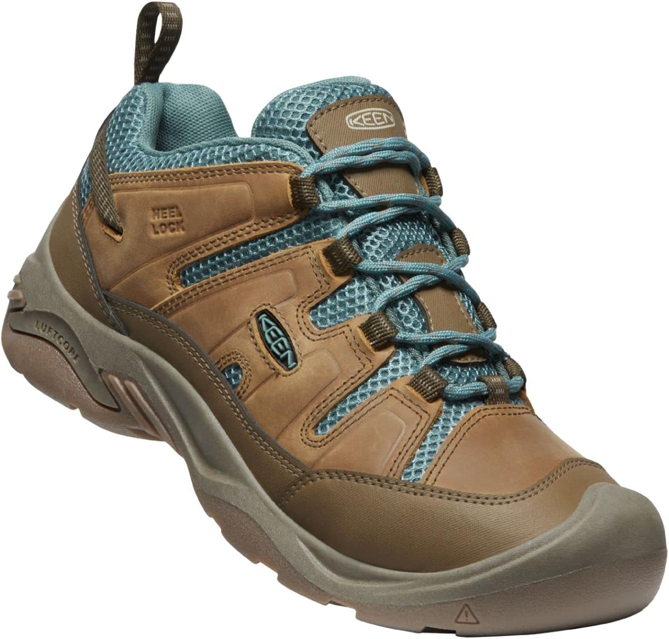 KEEN Women’s Circadia Vent Low Height Breathable Hiking Shoes, Toasted