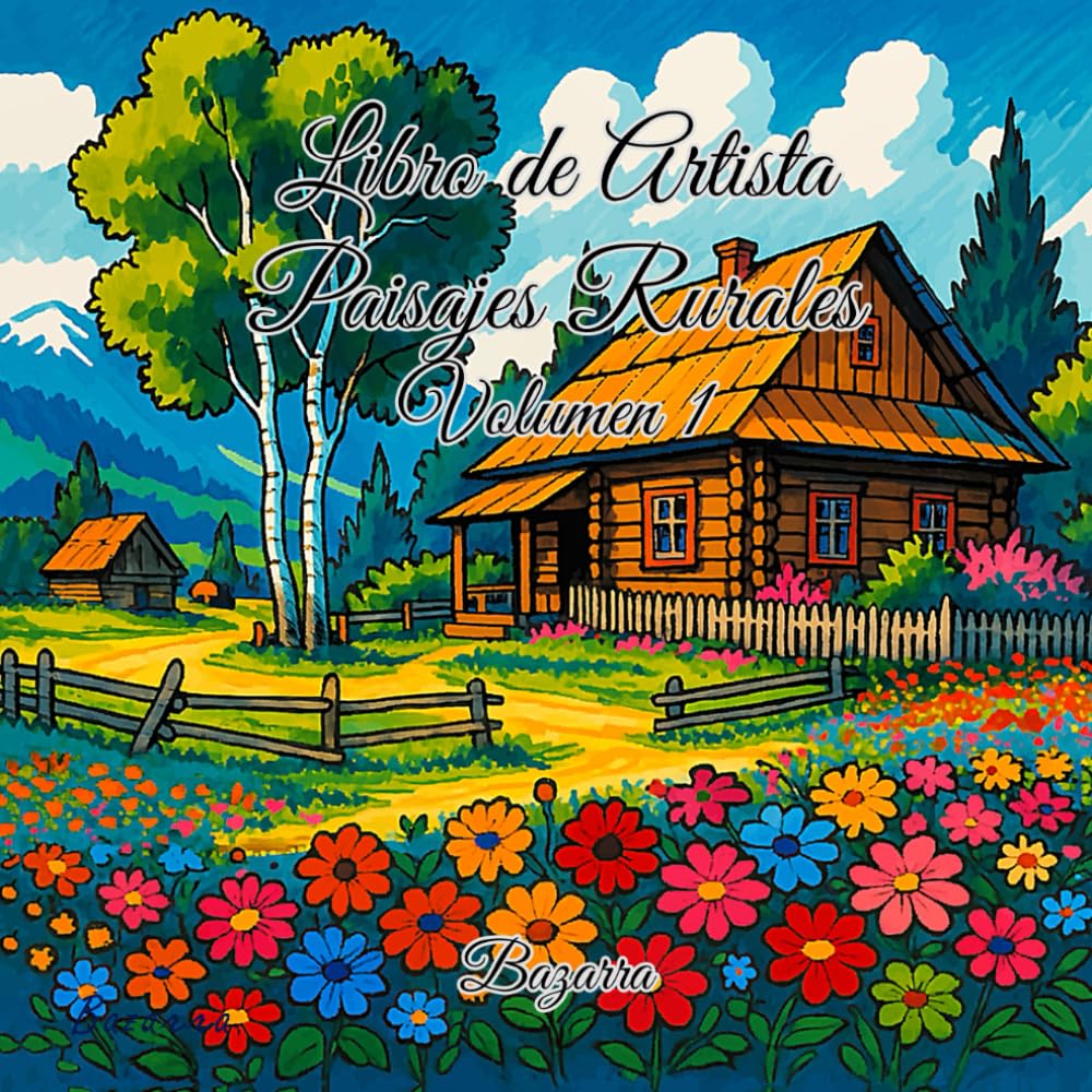 Libro de Artista. Paisajes Rurales. Volumen 1