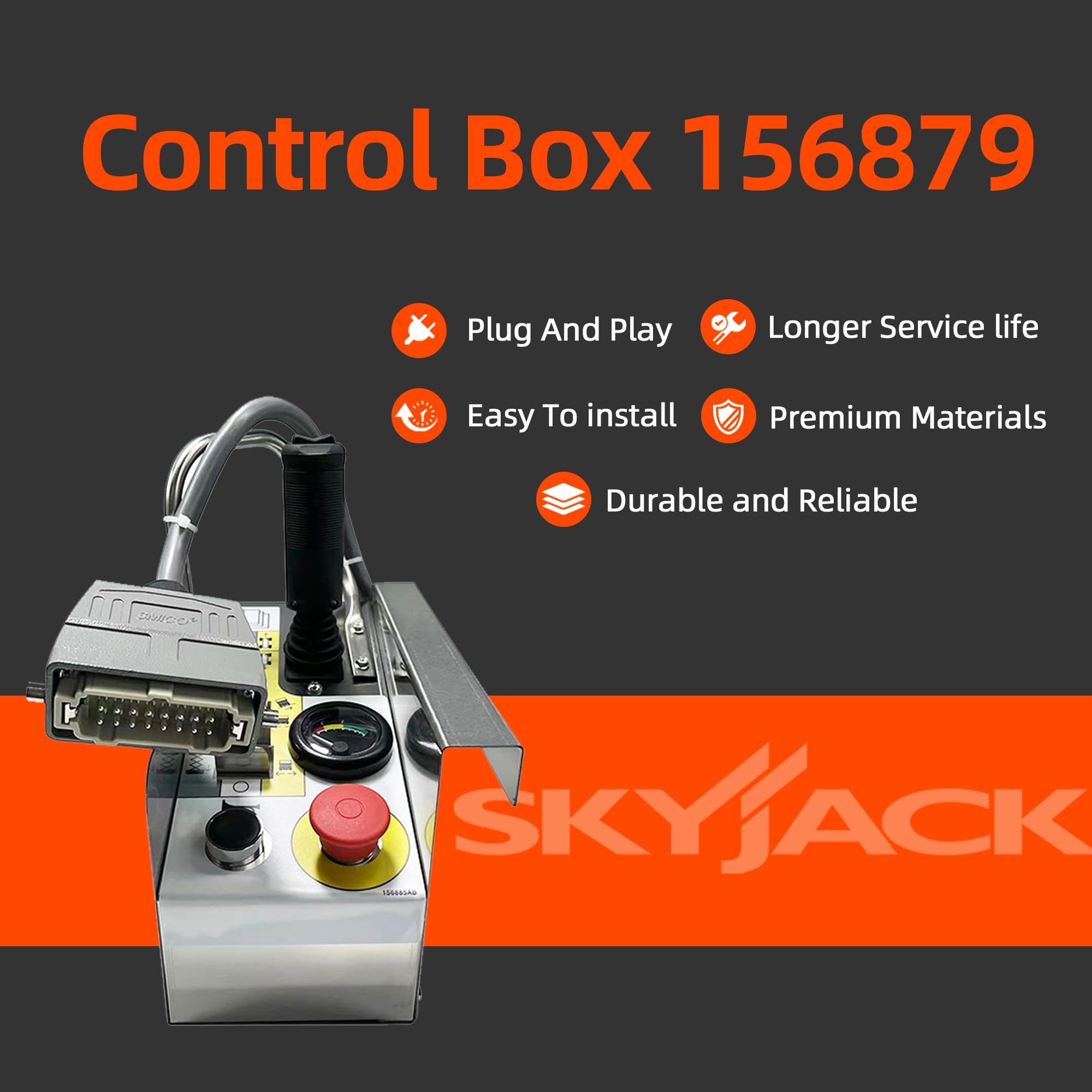 EZSUNSWAY Control Box 156879 for Skyjack Scissor Lifts SJIII 3215 3219 3220 3226 4620 4626 4632 6826 6832