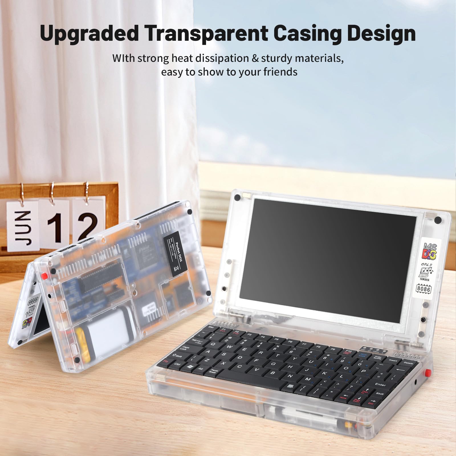 Amazon | CAMXTOOL レトロ Pocket8086 CPU PC-XT ノートパソコン 6