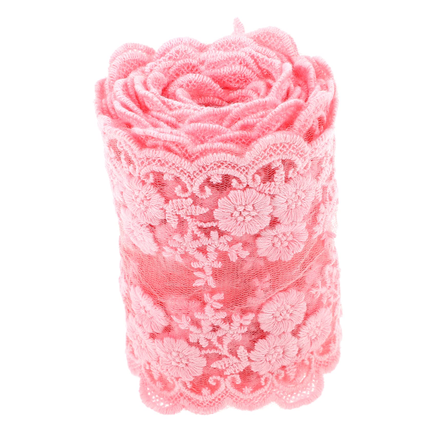 Operitacx 5rollos Ribete De Encaje Resistente Para Costura Para Decoración De Ropa y Manualidades Metros De Encaje Elegante y Textura Fina