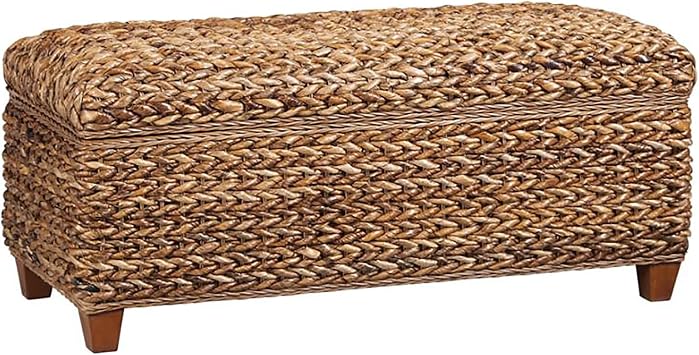 GOWE Amber Woven Banana Leaf Storage Trunk