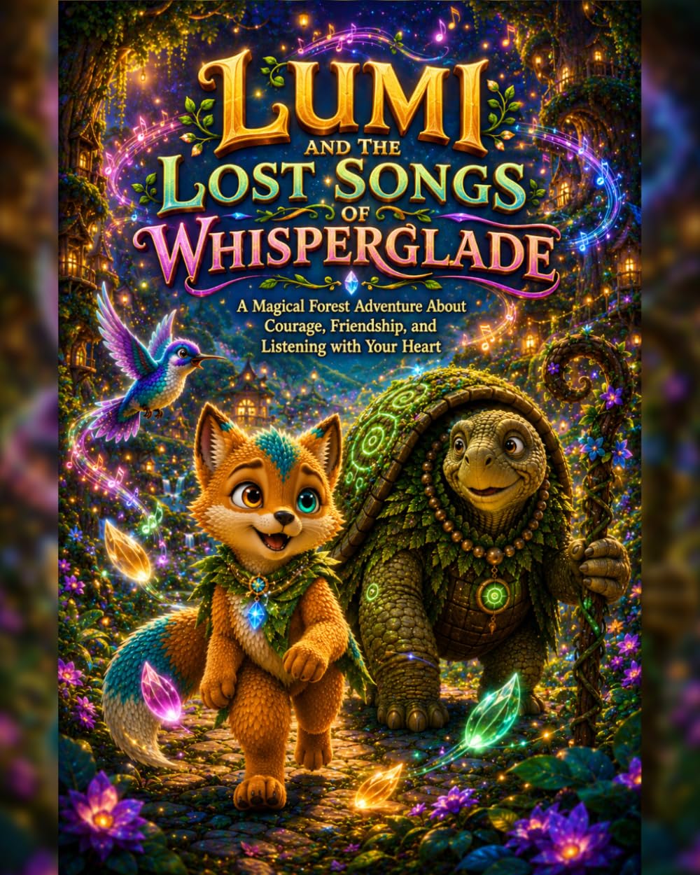 Lumi and the Lost Songs of Whisperglade: A Magical Forest Adventure About Courage, Friendship, and Listening with Your Heart