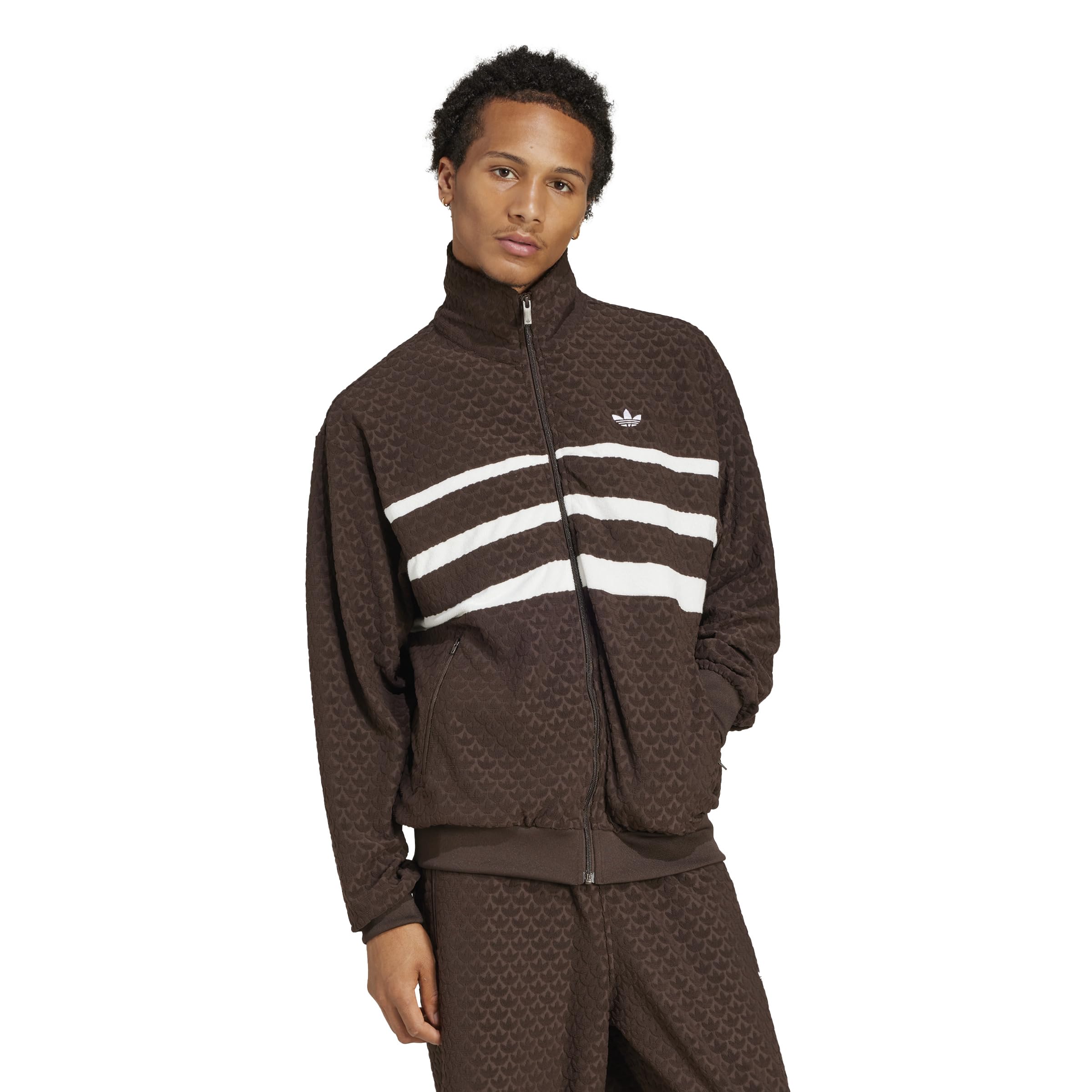 adidas Monogram Track Top | Brown |Size-S |-picture-12