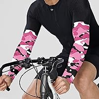 Vista 36 de CLOHOMIN Mangas para brazos, protección solar, mangas de compresión, cubierta de tatuaje para mujeres y hombres, manga deportiva atlética refrescante