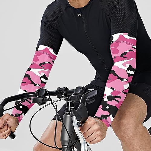 Vista 36 de CLOHOMIN Mangas para brazos, protección solar, mangas de compresión, cubierta de tatuaje para mujeres y hombres, manga deportiva atlética refrescante