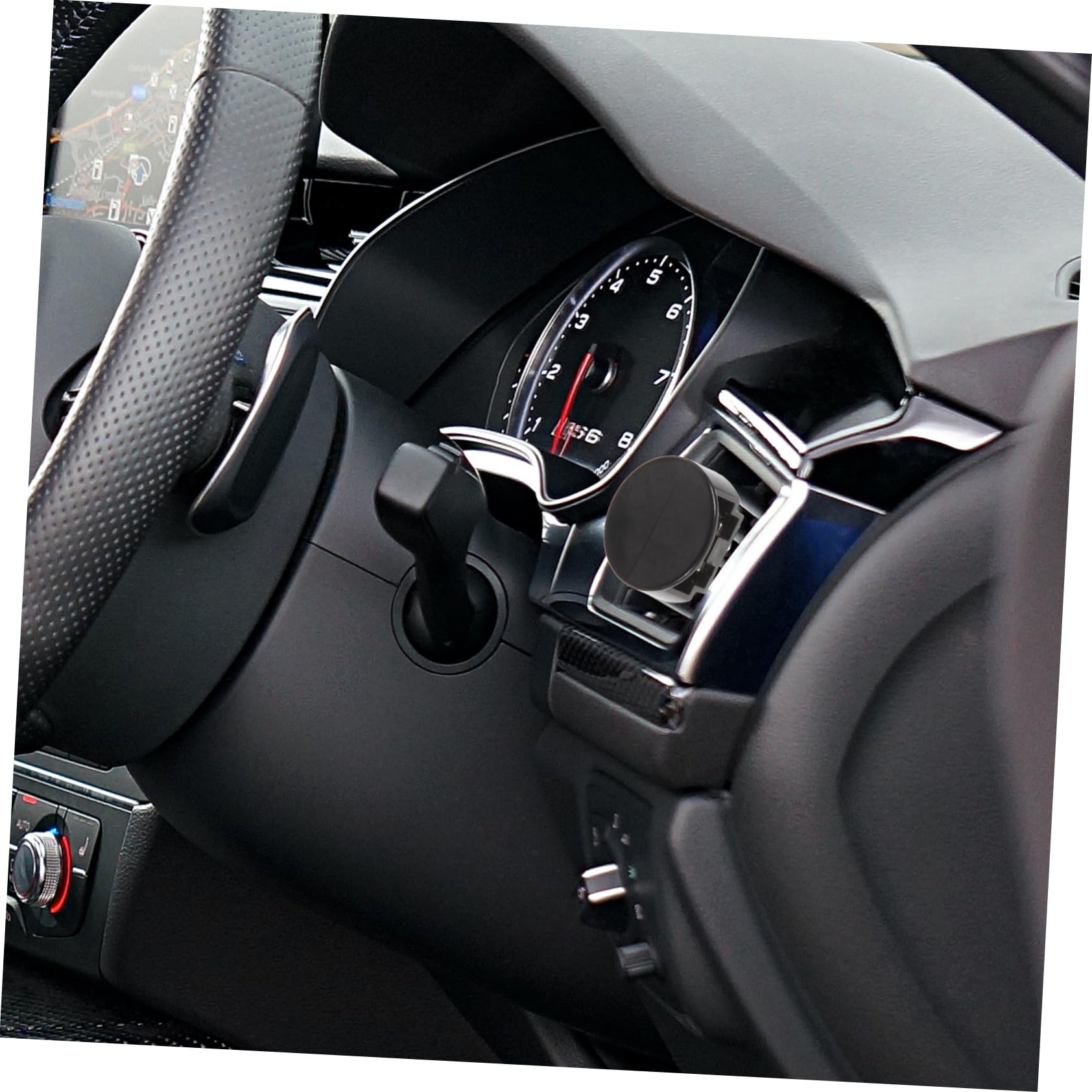 Clip per Diffusore di Aromi per Auto in Plastica Nera Forza di Serraggio Regolabile, 100 Pezzi, per Vacanze Estive e Accessori per Ventilazione Auto