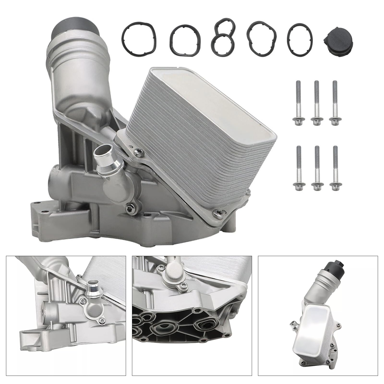 MAD HORNETS Oil Cooler Filter Housing 11428583895 Passend für BMW B58 340i 440i 540i 740i xDrive 3.0L
