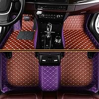 Vista 25 de Tapetes de automóvil para el 99 % de los sedán, SUV deportivos, protección para todo tipo de clima, tapetes de cuero impermeables