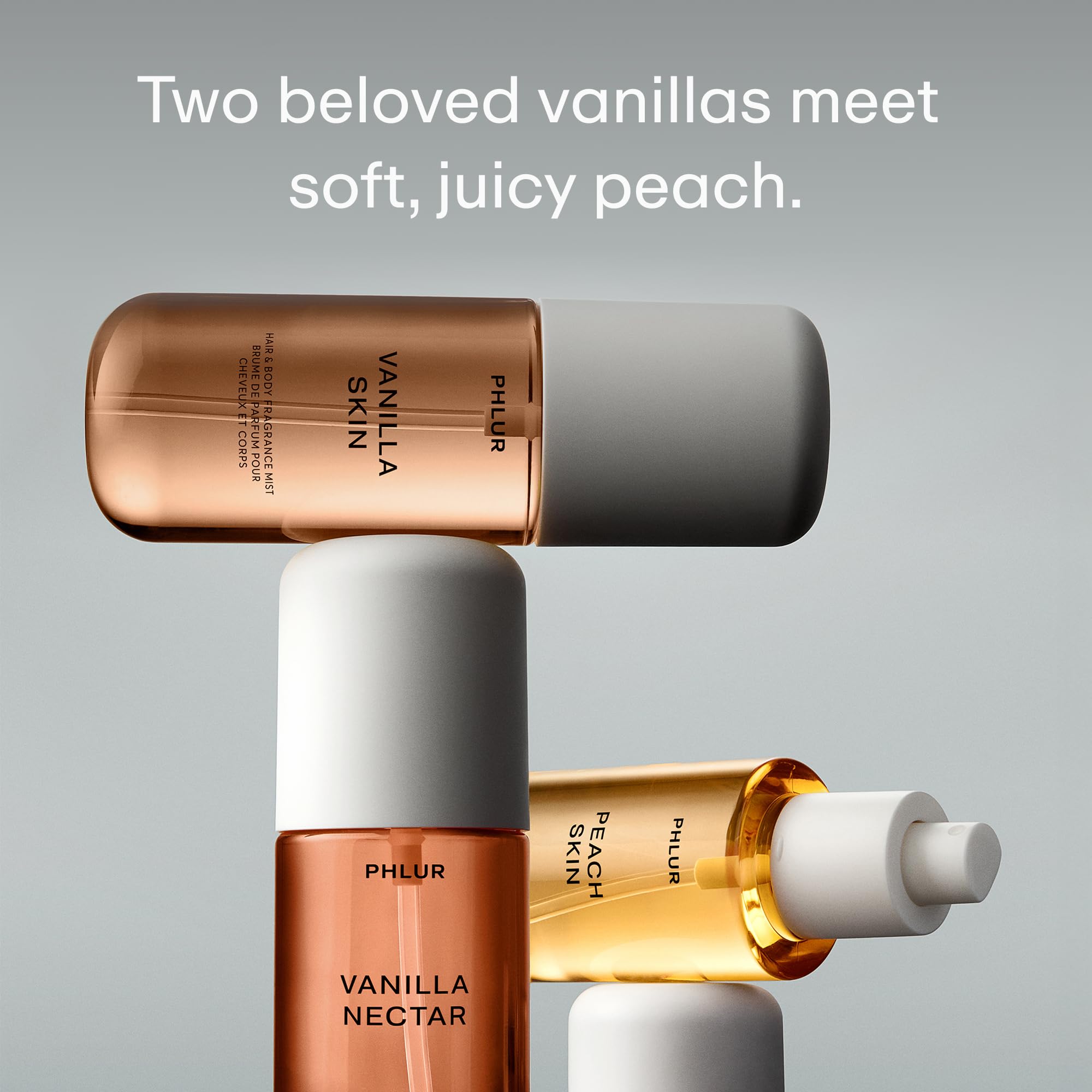 PHLUR Body Mist - Vanilla Peach Trio