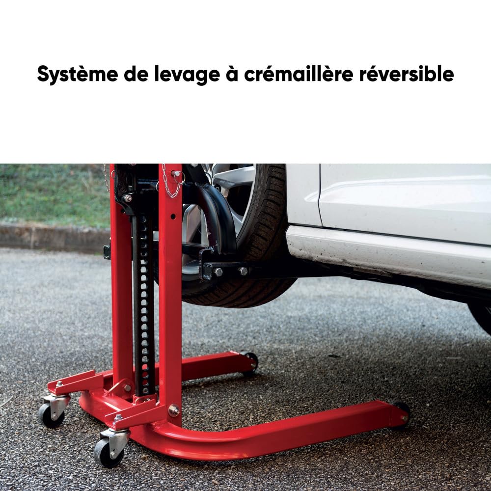 Deux colonnes de levage mobile manuel 1620 kg