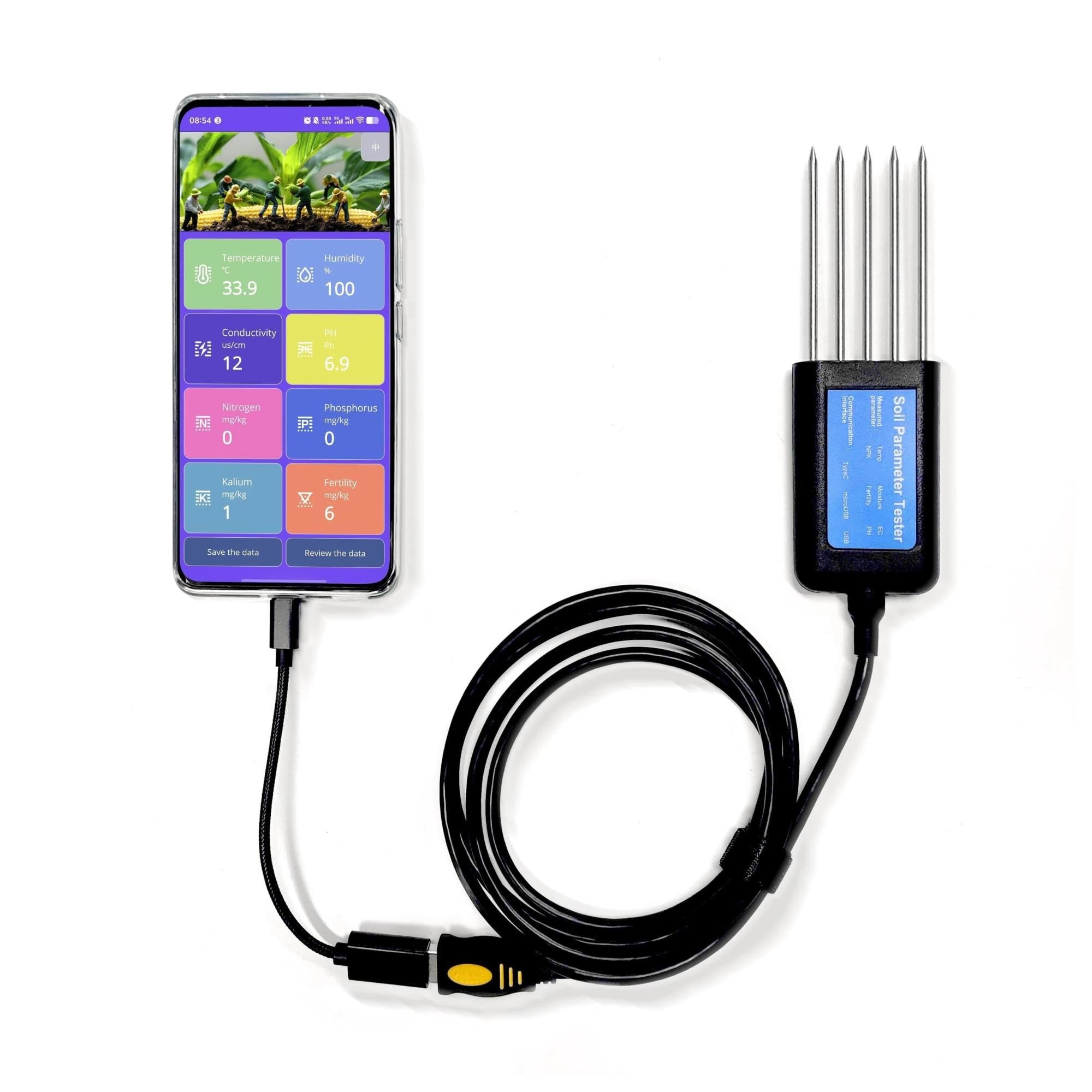 Humidité de température de transmetteur intégré au Sol USB