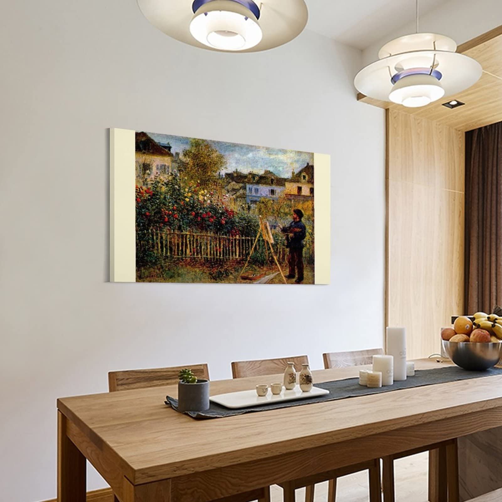 Amazon.co.jp: (アルジャントゥイユの庭に描くモネ)Pierre-Auguste