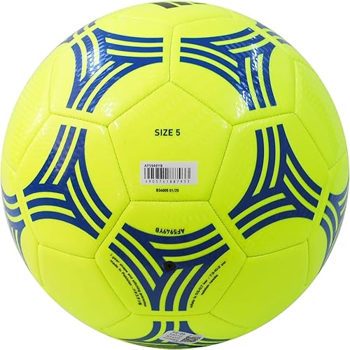 Miniatura 2 de Adidas AF5949YB - Balón de fútbol No. 5 (estudiantes de secundaria general y superior, Tango Club, amarillo x azul)
