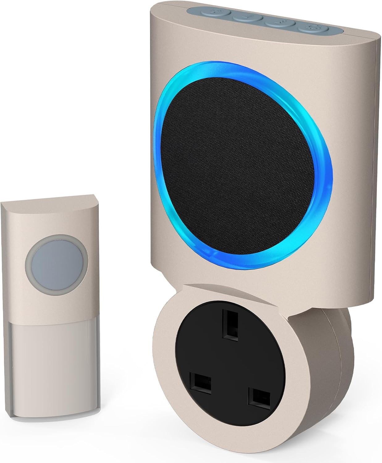 Wireless Doorbell, Plug in Door Bells Wireless Cordless Door Chime Kit