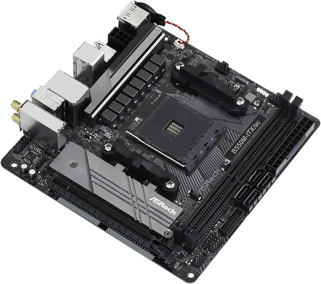Asrock B550M-ITX/ac Socket AM4 mini ITX AMD B550 Asrock B550M-ITX/ac Socket AM4 mini ITX AMD B550