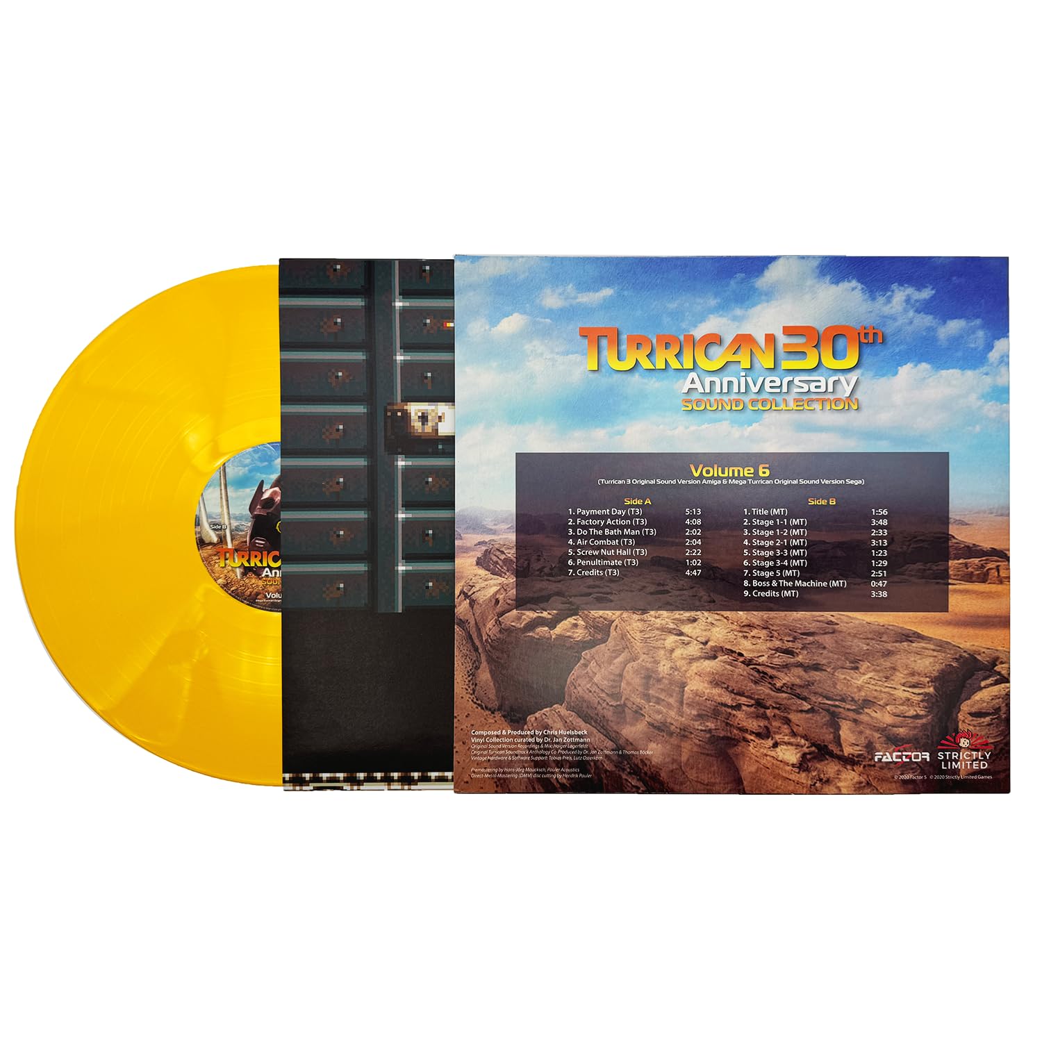 Turrican 30th Anniversary Sound Collection - Vinile colorato in edizione LIMITATA 's)