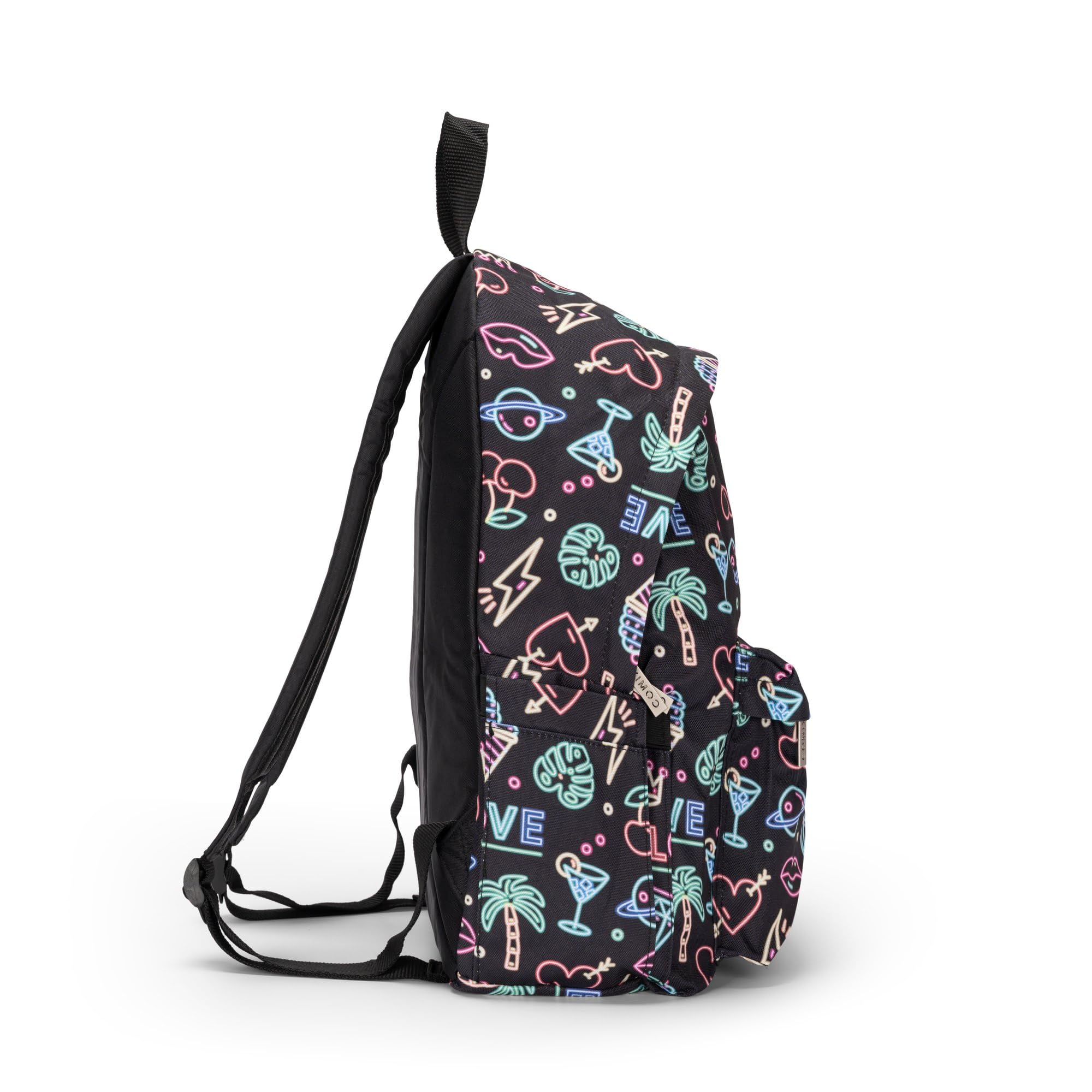 COMIX, ZAINO AMERICANO ALLOVER CAMO MESH Unisex-Bambini e ragazzi, M