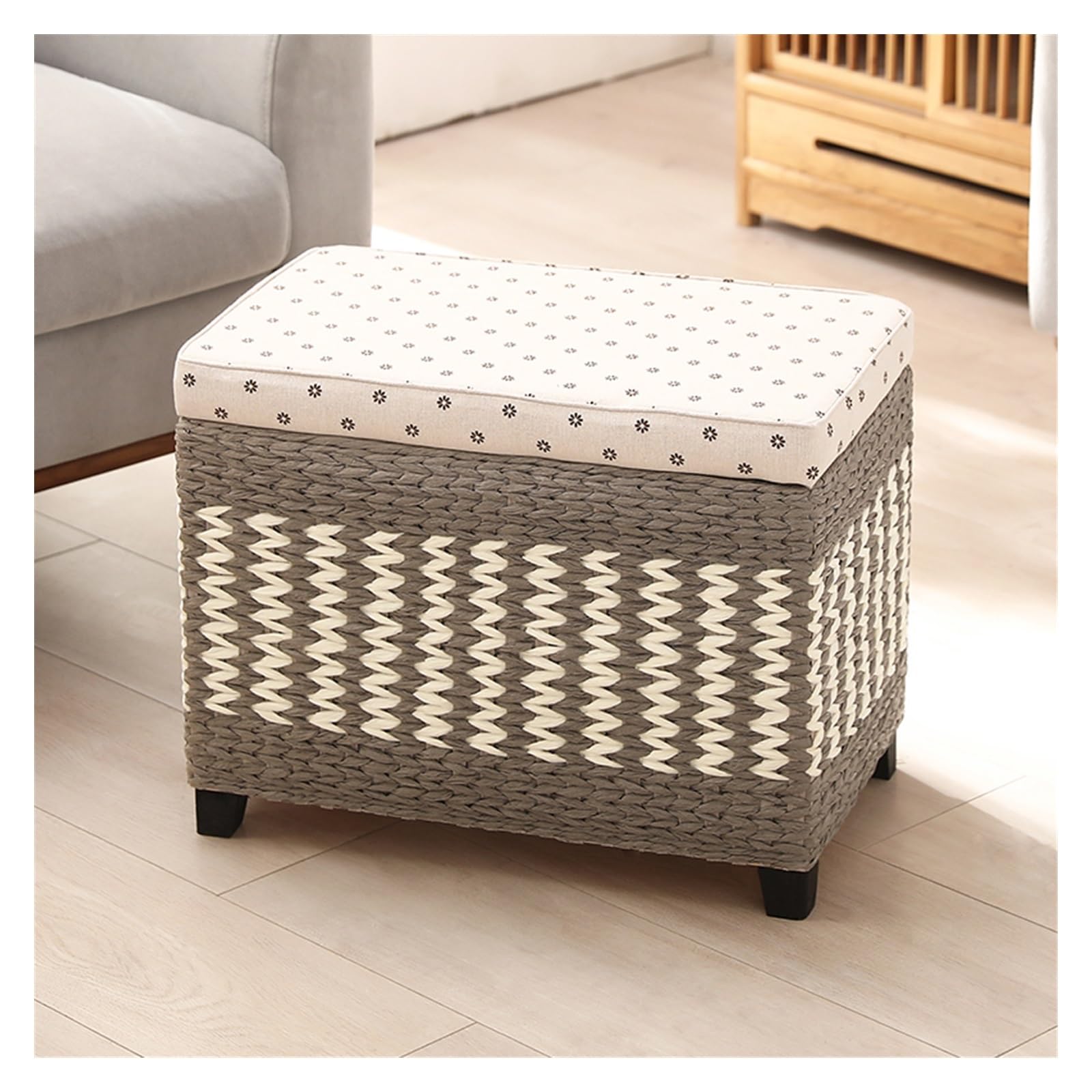 LWJSOCP Wooden Entryway Shoe Bench with Storage Foyer Stool for Changing ShoesHomeSpace-Saving Seating for 2 Outdoor & Indoor Use (50cm)