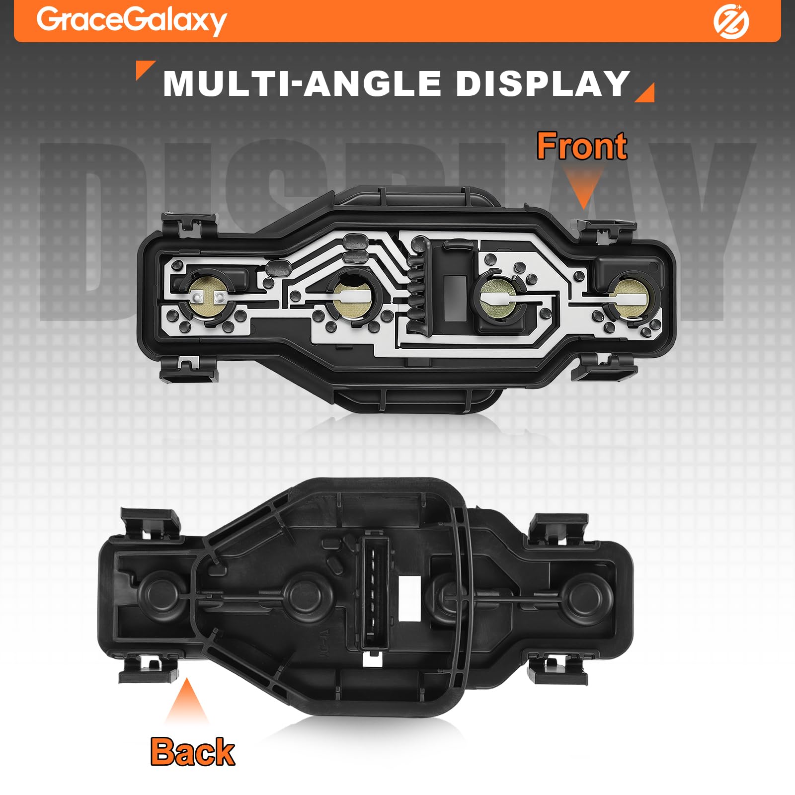 GRACEGALAXY 2 Portalampada per Faro posteriore Supporto per Lampada per Partner 1996–2015, per Berlingo 1996–2011 634679, 6346.79