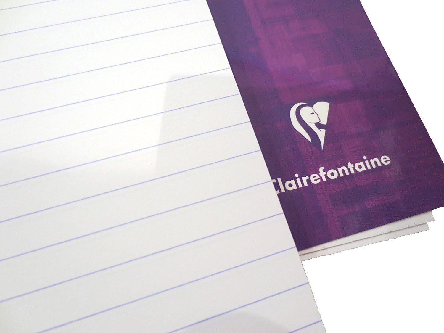Pack of 3 Clairefontaine Wirebound Notepads (colors may vary) - lined - 5-3/4 in. x 8-1/4 in.