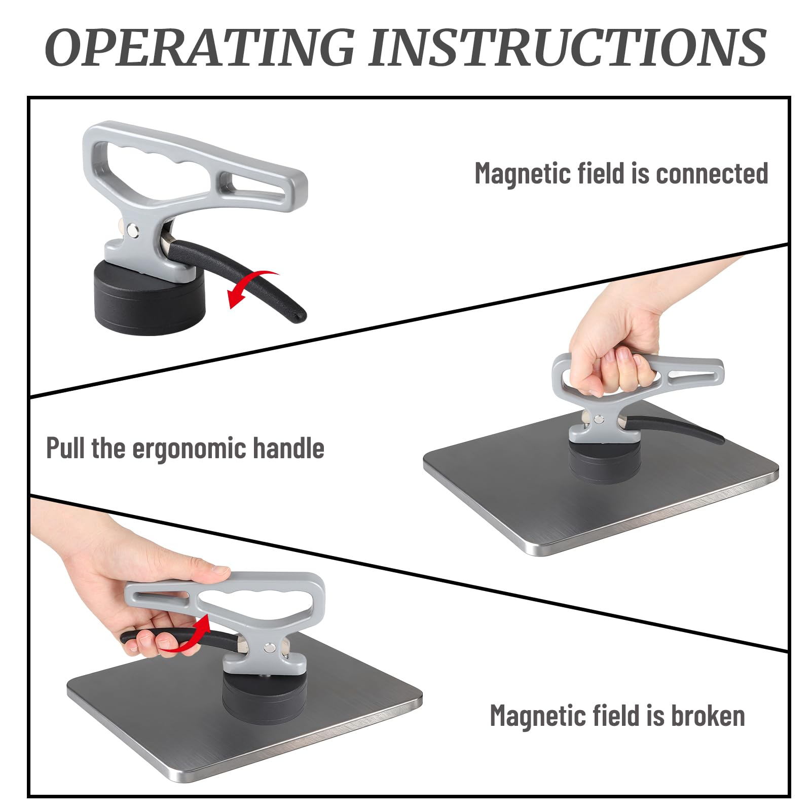 Magnetische Trekhamer OneHand met bediening met één hand en automatisch terugkeersysteem voor deukreparatie met koude lijm zonder schilderen Magnetische Trekhamer OneHand met bediening met één hand en automatisch terugkeersysteem voor deukreparatie met koude lijm zonder schilderen