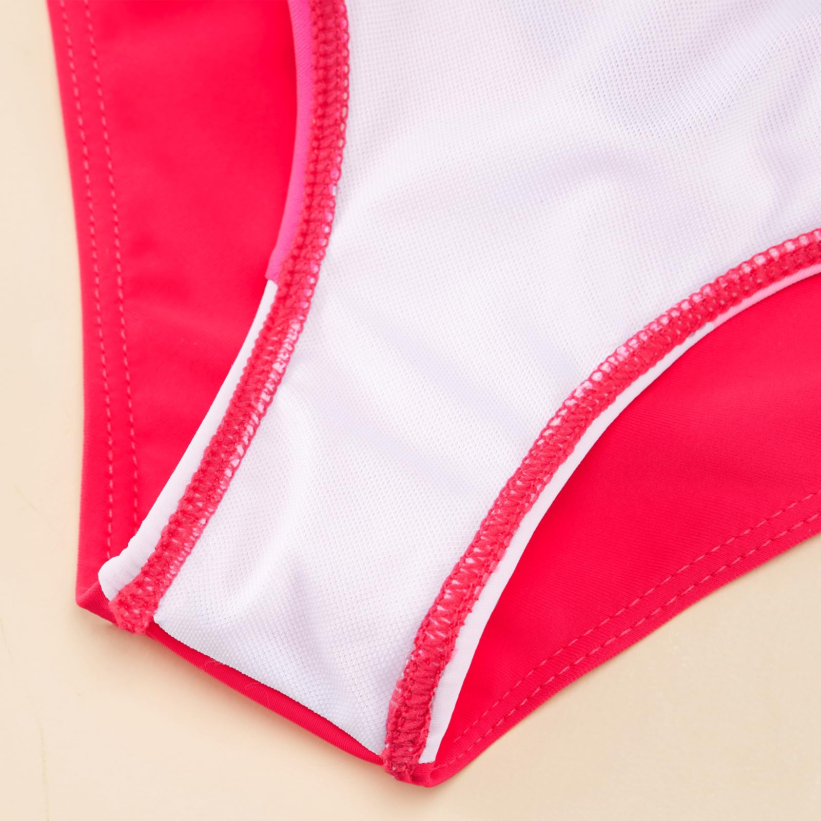 Weixinbuy Maillots de bain pour filles de 2 à 12 ans