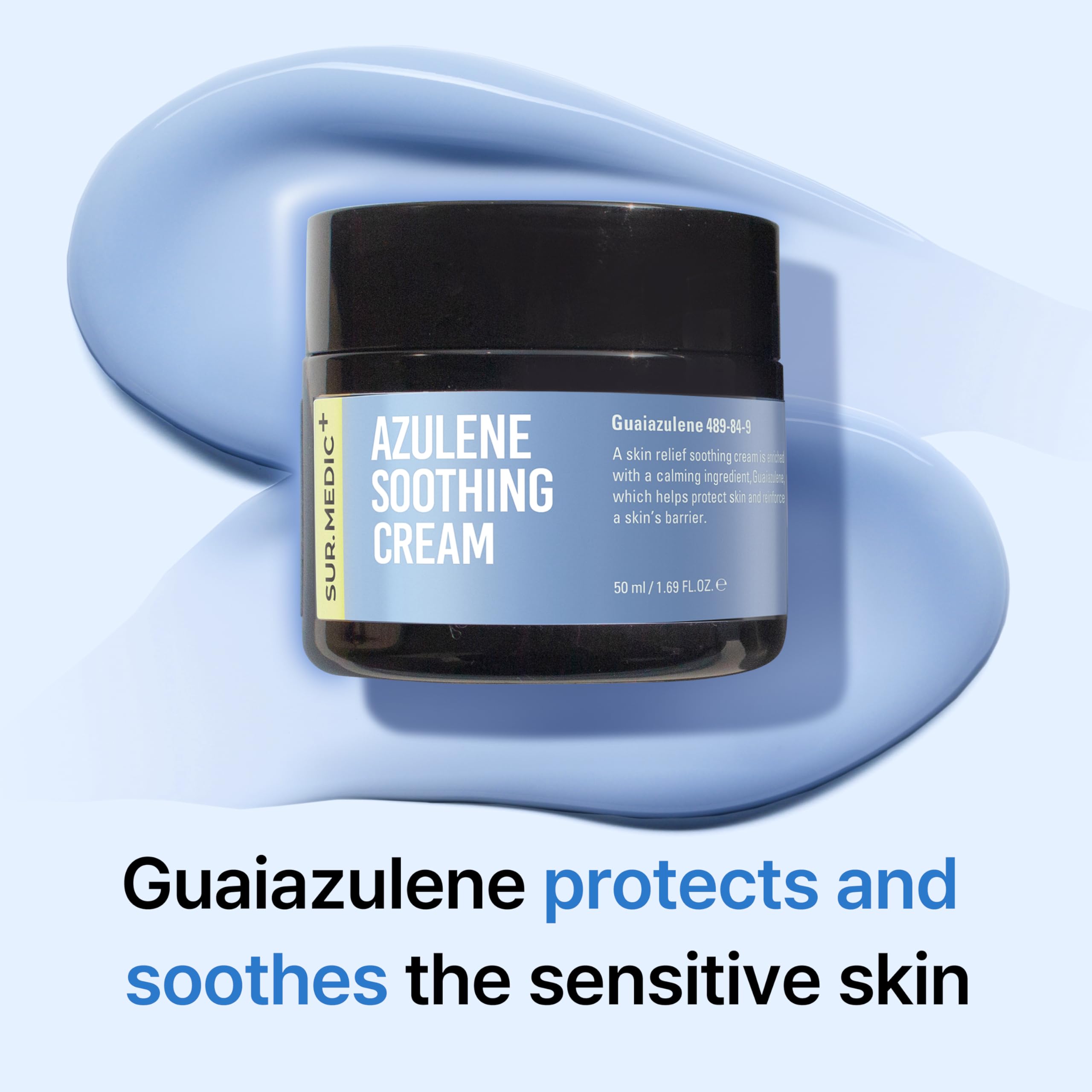 Amazon.com: SURMEDIC AZULENE Moisturizing Soothing Cream, Calming