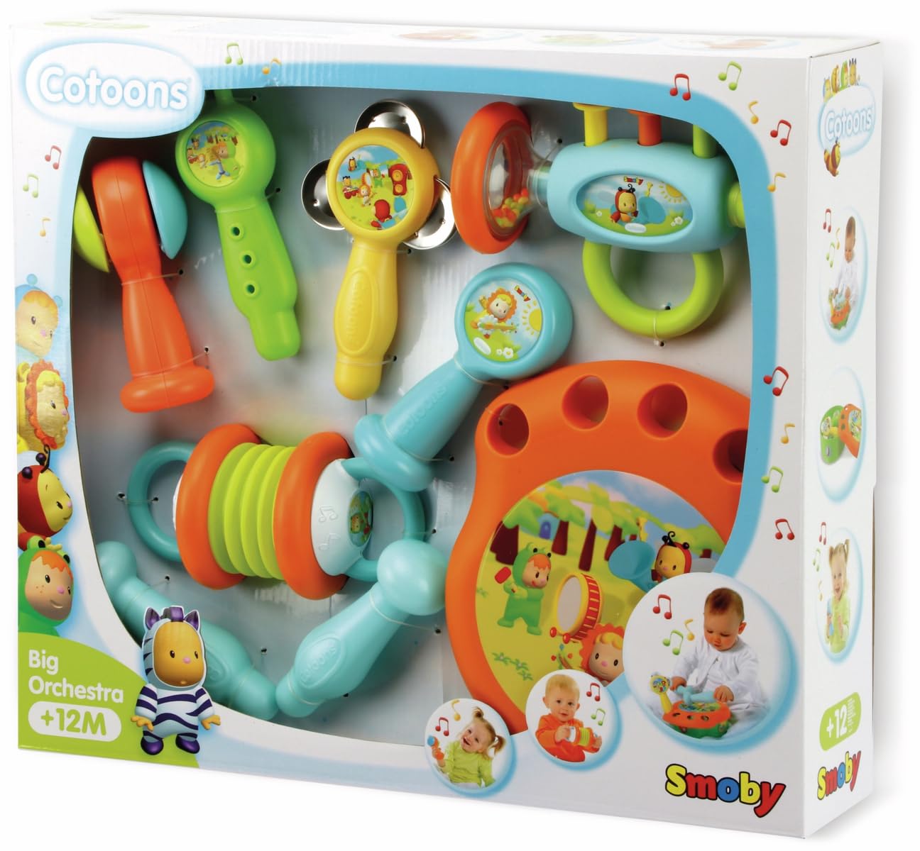 Smoby – Instrumentos musicales para bebés (211420)
