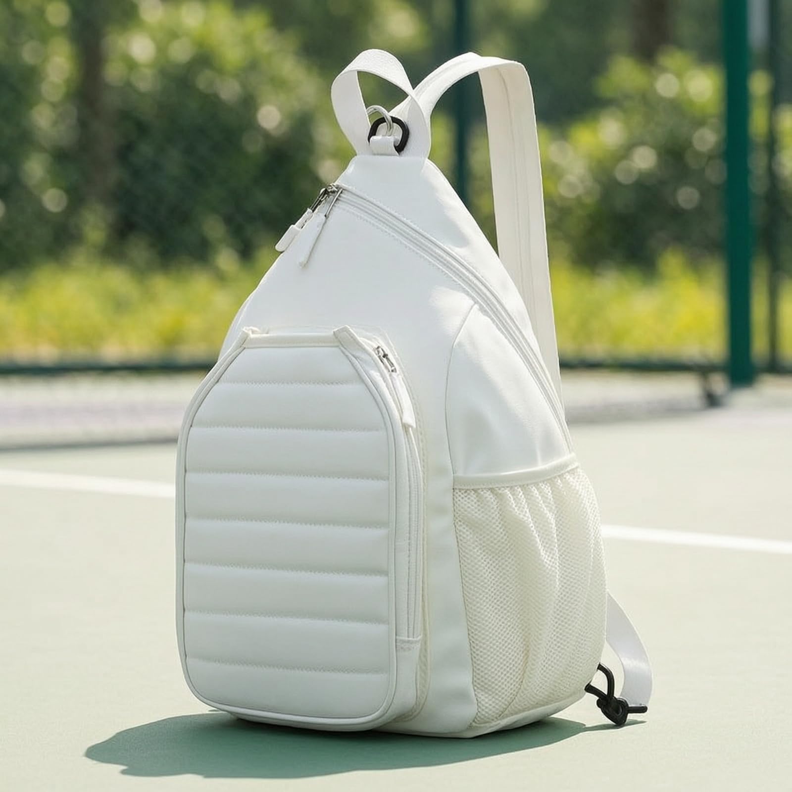 Gralara Zaino per Racchette da Tennis Borsa Sportiva Racchetta Zaino Spalla Borsa Padel con Scomparti per Palline E Accessori Adatto per Palestra Campo Allenamento Viaggio