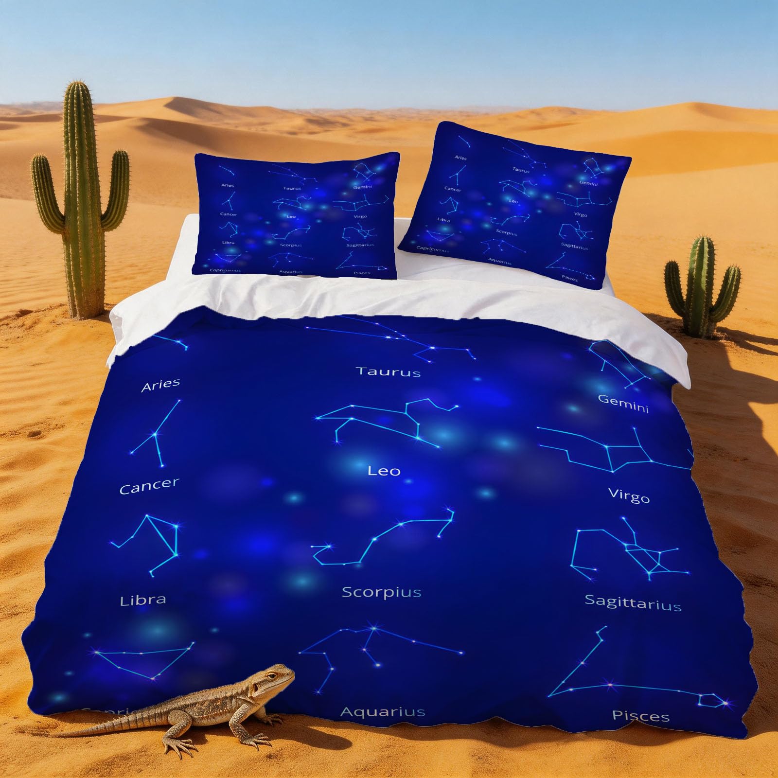 Parure de lit 240x260 adulte galaxy pour transformer l'ambiance de votre chambre à coucher