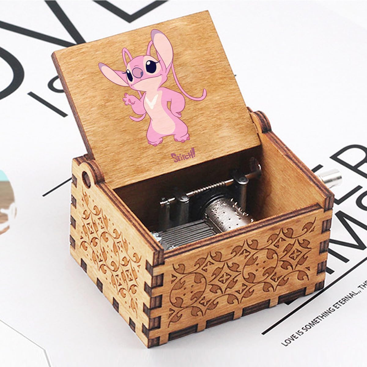 Amazon | Stitch スティッチ オルゴール 音楽ボックス 木製