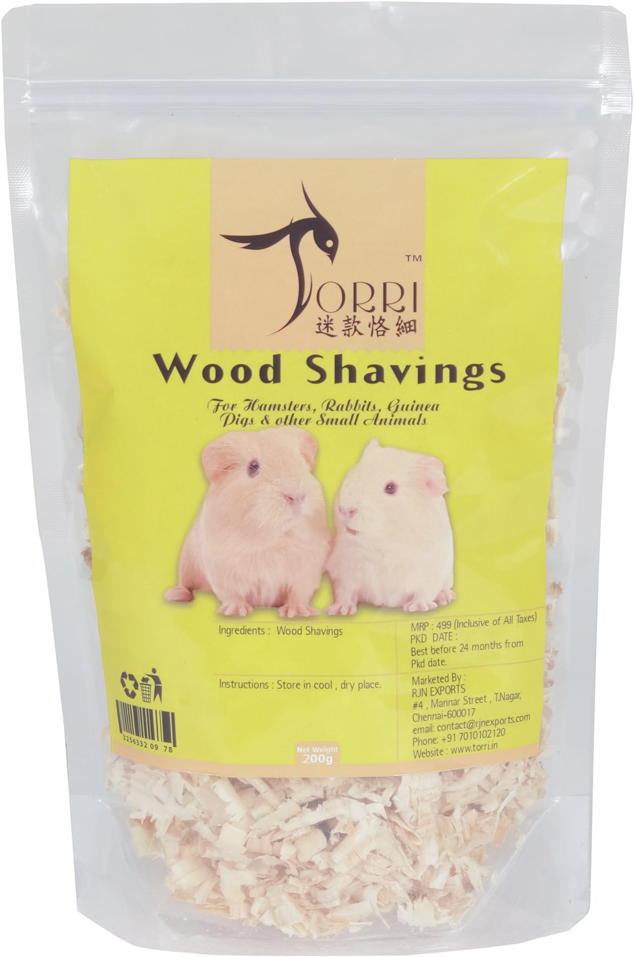Torri Wood Shavings-Hamsters and Small Animals
