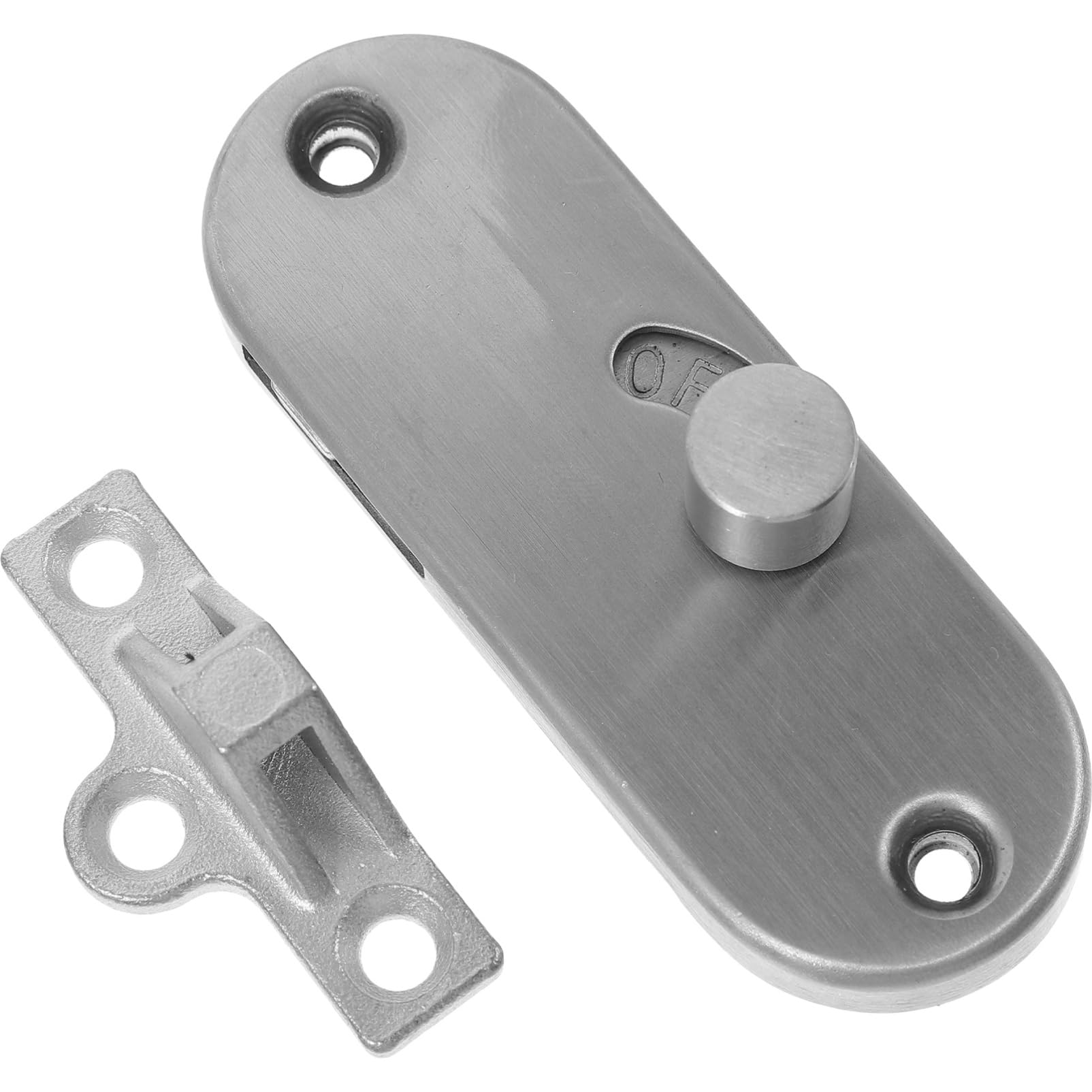 ULTECHNOVO 3stücke Sliding Door Lock Latch Einfach Zu Installierender Privatsphäre-riegel Für Schiebetüren Und Scheunentüren Inkl Montageschrauben Sicher Und Zuverlässig