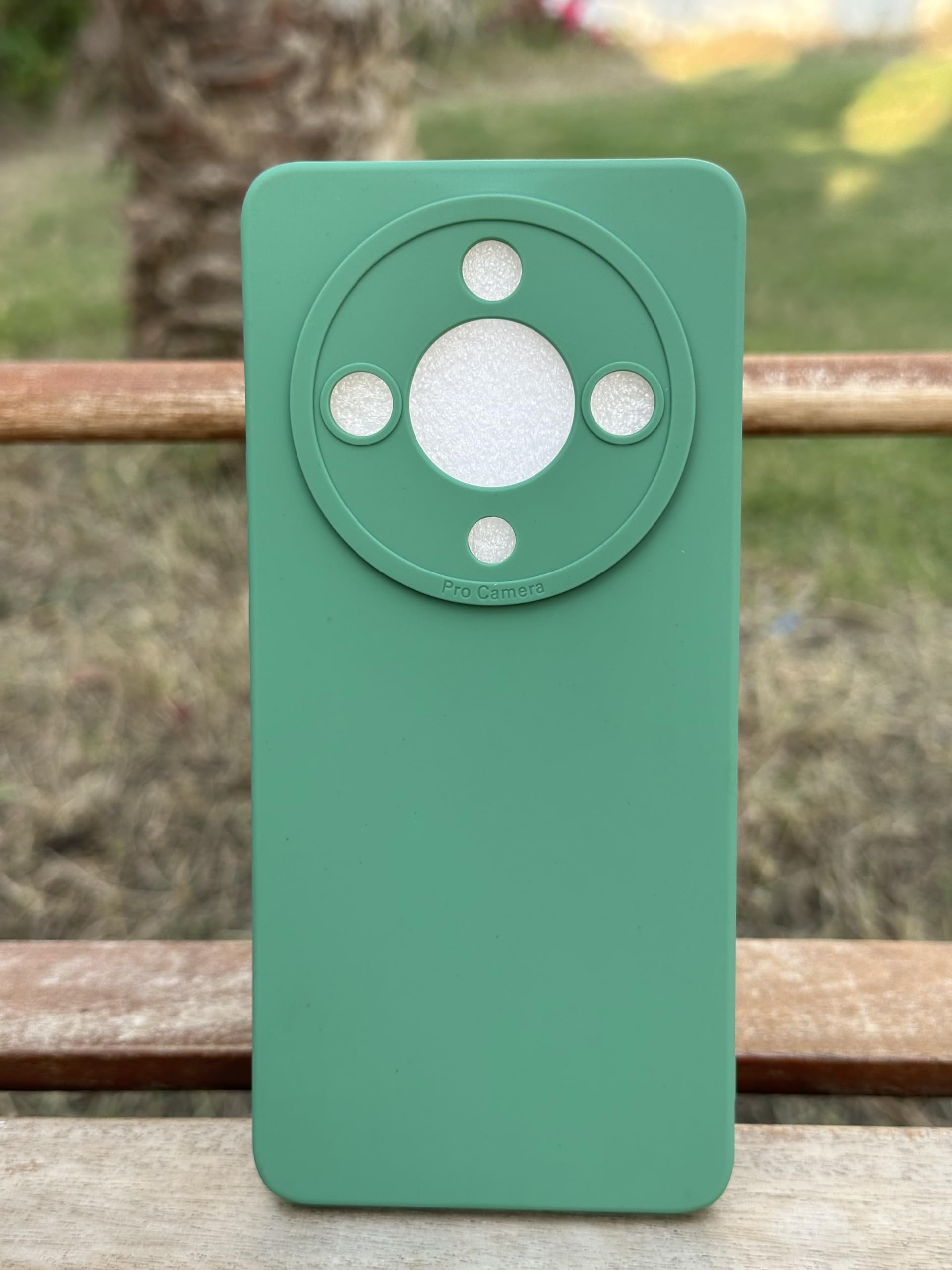 Honor X9b Case Soft Flexible Silicone TPU Shockproof Rubber Case With Camera Protection Back Cover Compatible for Honor X9B 2023 (Green)