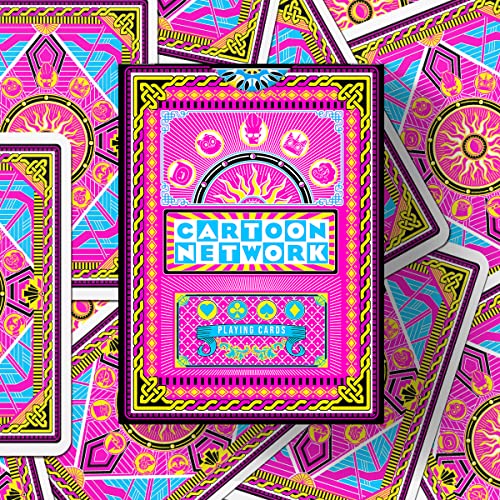 Cartoon Pack Of Playing Cards Networks Premium Cn Board Games For Kids Teens Family Pool Beach Camping Accessories Vacation Essentials Premium Fancy Card Game With Jokers Included #TOP3