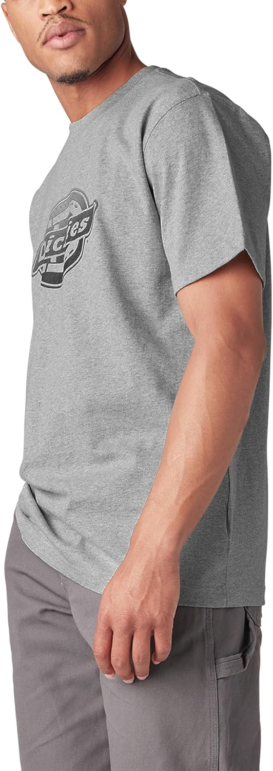 Dickies Mens Short Sleeve Logo Graphic T-Shirt - Image 4