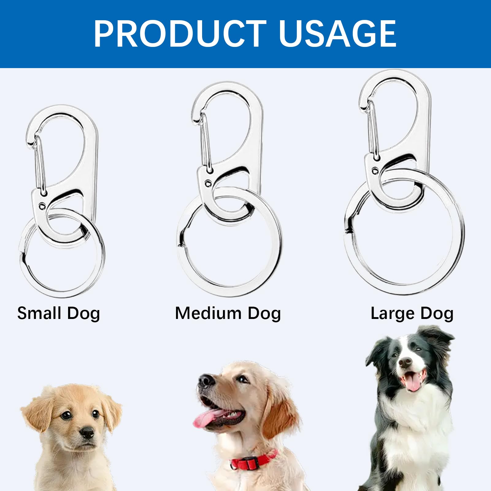 6PCS Dog Tag Clips - Image 4