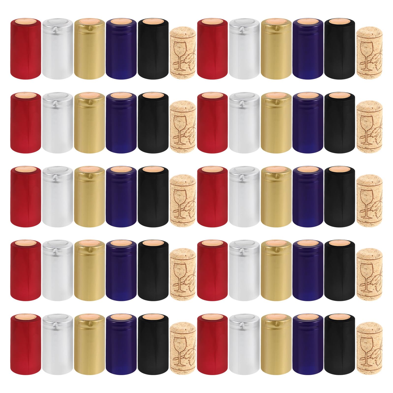 Capsules de vin thermorétractables en PVC pour bouteilles de bar et maison