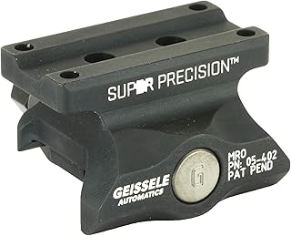 Geissele Automatics Super Precision MRO Series Optic Mount Absolute Co-Witness, Black - Geissele Automatics Inc